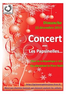 2013-12-22 Affiche concert Noël